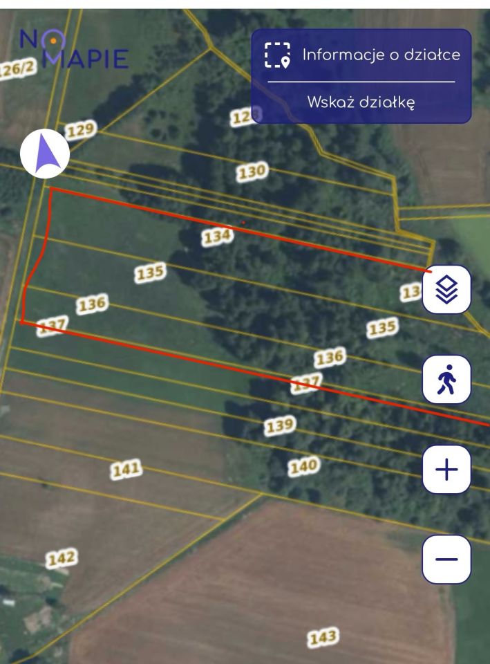 Działka rolna Meszki. Zdjęcie 2