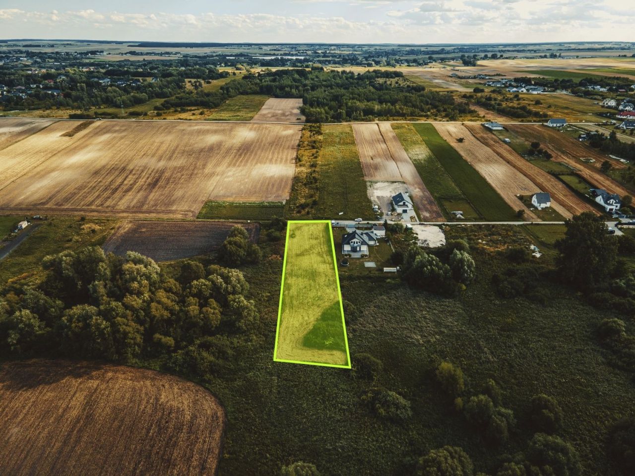 Działka rolno-budowlana Zawadówka, ul. Tęczowa. Zdjęcie 1