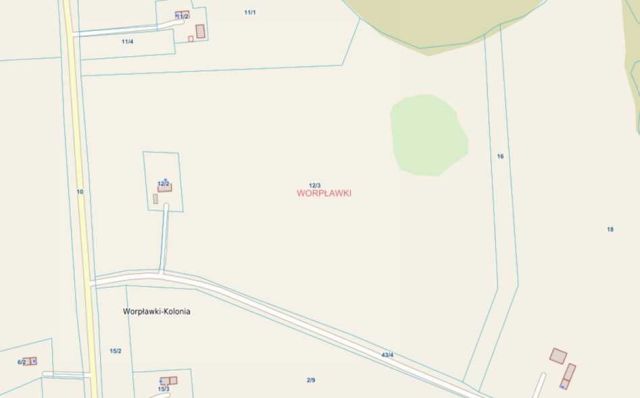 Działka rolna Worpławki. Zdjęcie 1