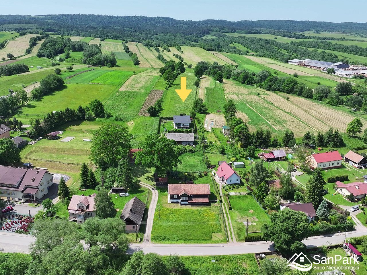 Działka budowlana Zahutyń. Zdjęcie 5