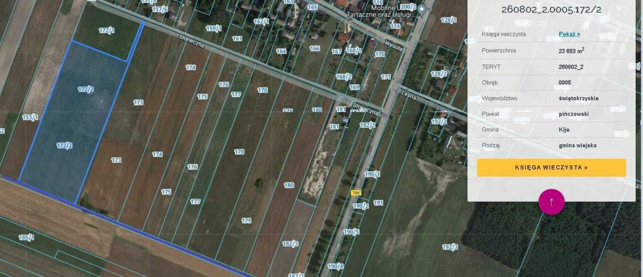 Działka budowlana Górki, ul. Słoneczna