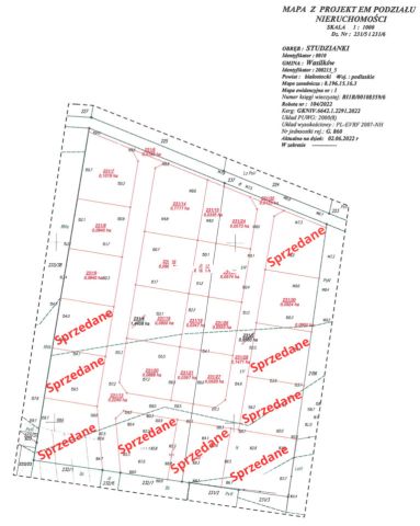 Działka Studzianki, ul. Polonijna. Zdjęcie 1