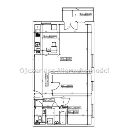 Mieszkanie 3-pokojowe Bydgoszcz Śródmieście, ul. Władysława Łokietka. Zdjęcie 6