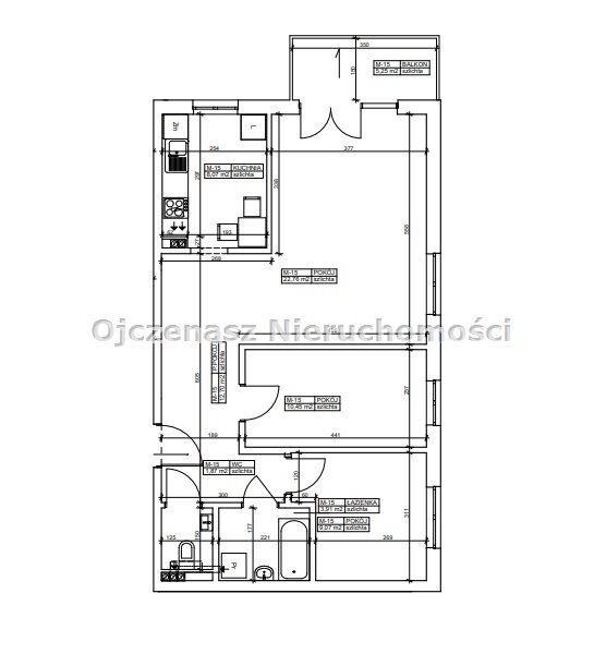 Mieszkanie 3-pokojowe Bydgoszcz Śródmieście, ul. Władysława Łokietka. Zdjęcie 6