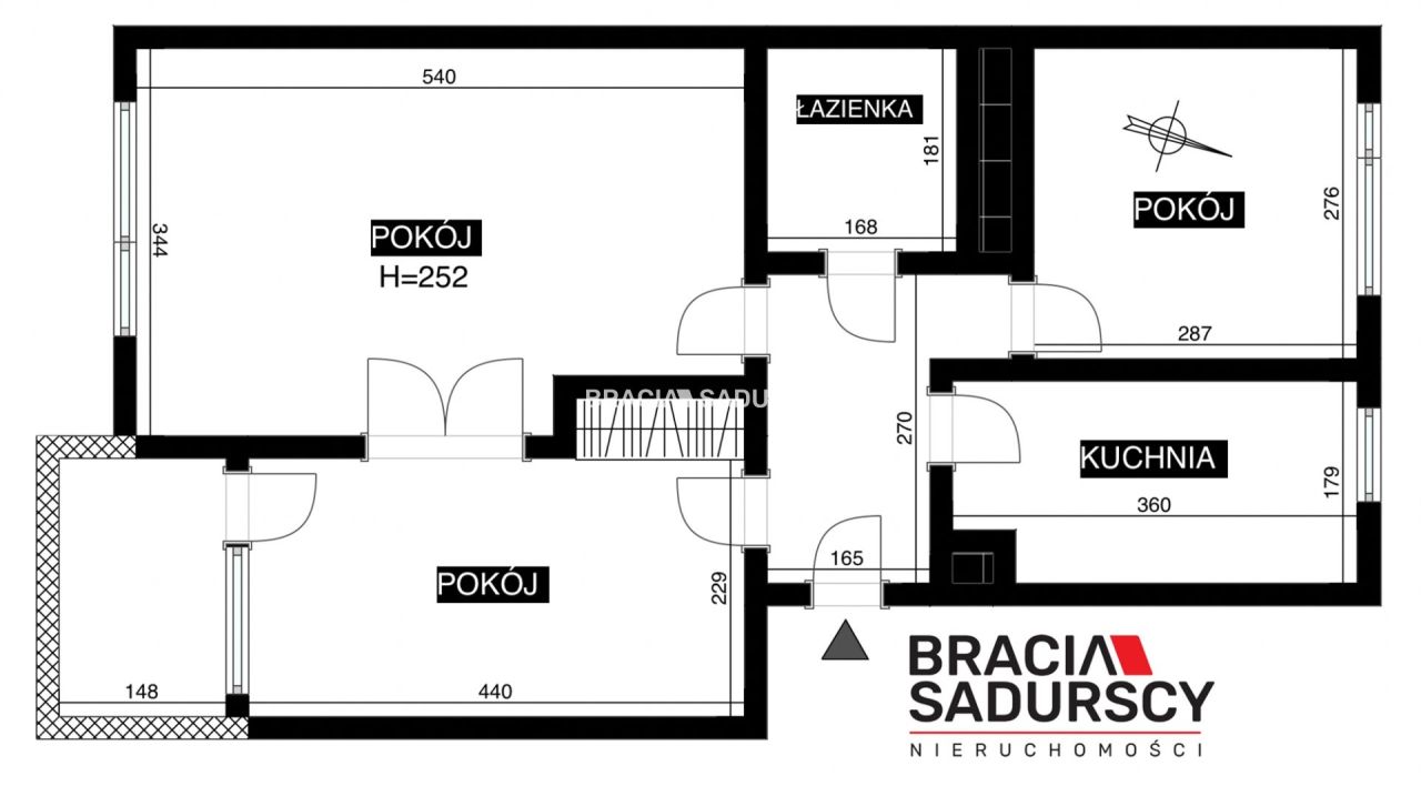 Mieszkanie 3-pokojowe Kraków Podgórze Duchackie, ul. Gołaśka. Zdjęcie 26