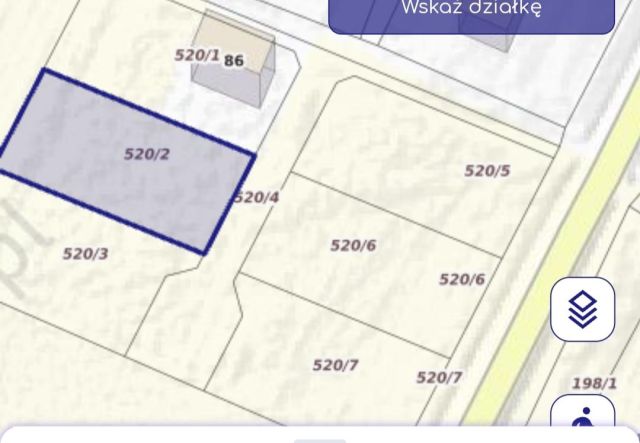 Działka budowlana Stary Wiązów. Zdjęcie 1