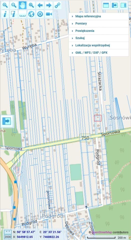 Działka budowlana Ćmińsk, ul. Sportowa. Zdjęcie 2