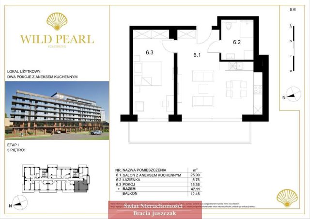 Mieszkanie 2-pokojowe Kołobrzeg. Zdjęcie 3