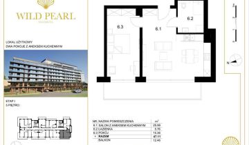 Mieszkanie 2-pokojowe Kołobrzeg