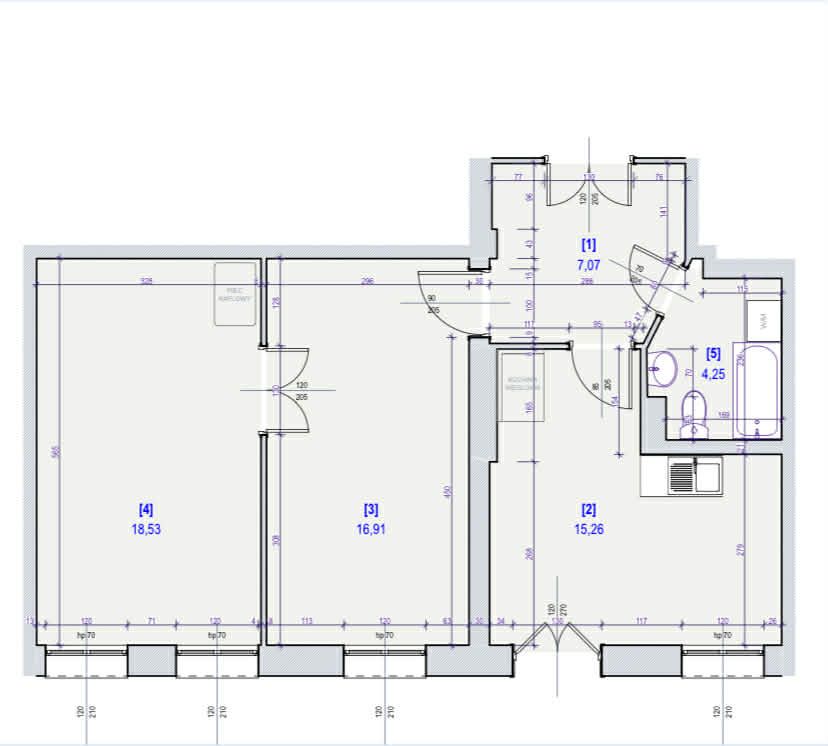 Mieszkanie 2-pokojowe Poznań Wilda, ul. Józefa Wybickiego. Zdjęcie 2