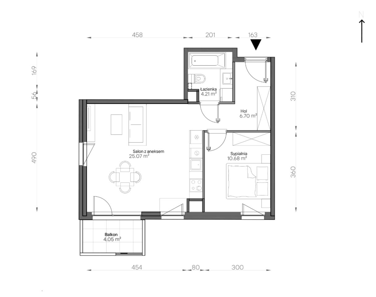 Mieszkanie 2-pokojowe Warszawa Praga-Południe, ul. Podskarbińska. Zdjęcie 7