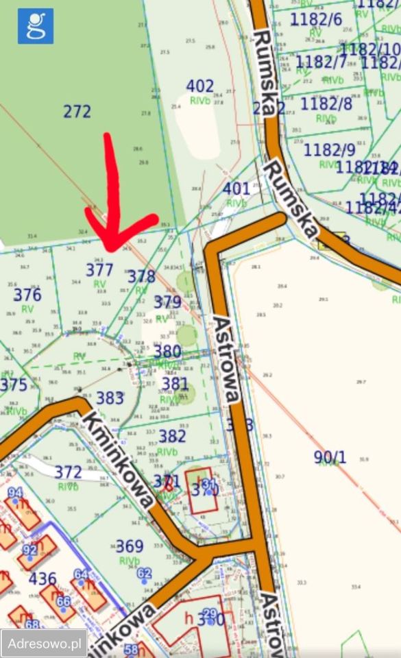 Działka budowlana Kosakowo, ul. Kminkowa. Zdjęcie 3