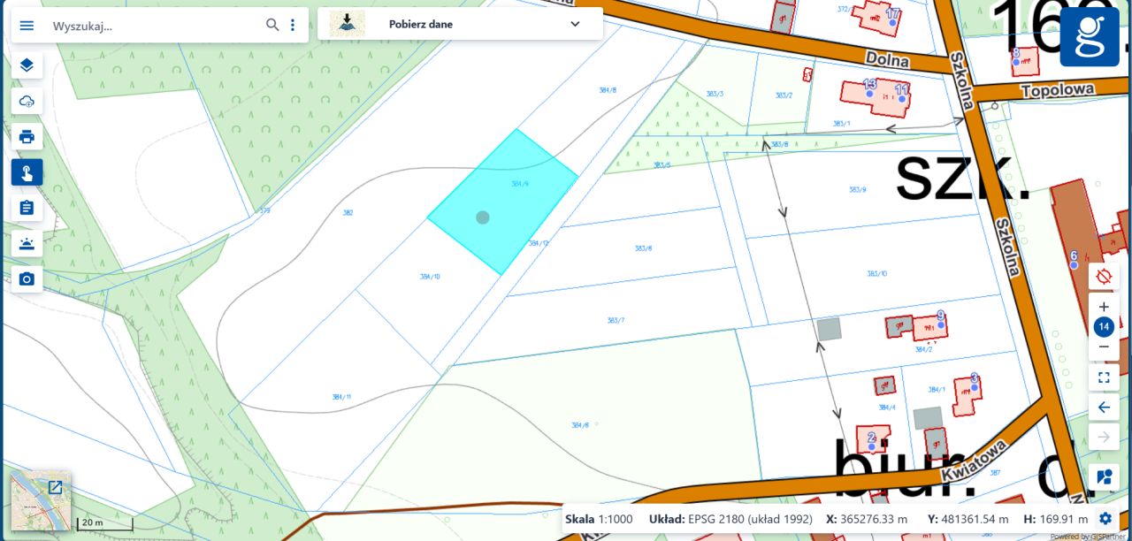 Działka budowlana Toporów, ul. Dolna. Zdjęcie 2