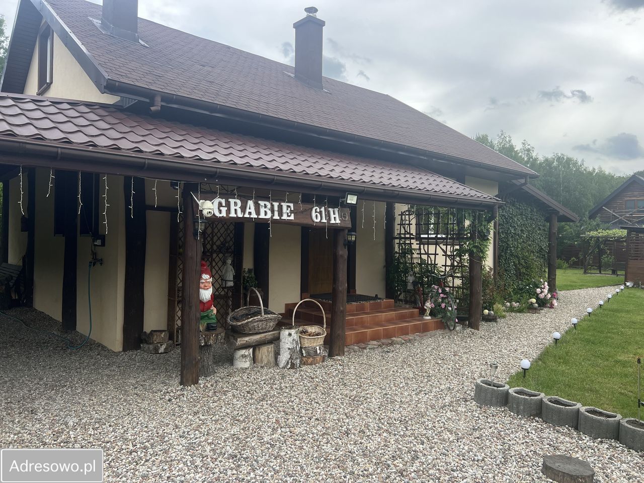 dom wolnostojący, 3 pokoje Grabie