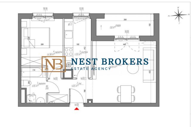 Mieszkanie 2-pokojowe Kraków Podgórze, ul. Lasówka. Zdjęcie 1