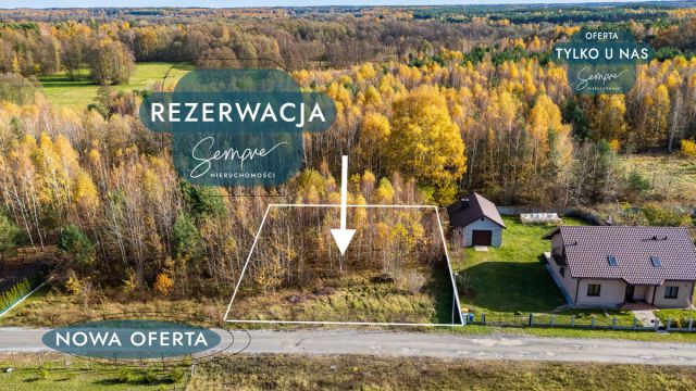 Działka budowlana Mauryców, ul. Brzozowa. Zdjęcie 1