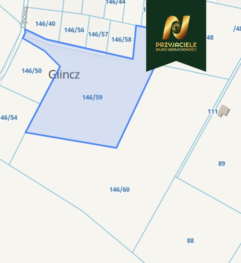 Działka budowlana Glincz, ul. Lipowa. Zdjęcie 6