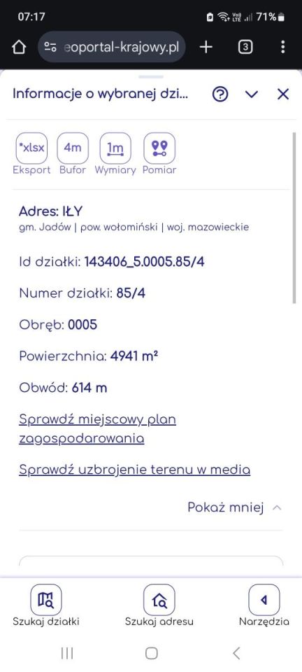 Działka rekreacyjna Iły. Zdjęcie 3