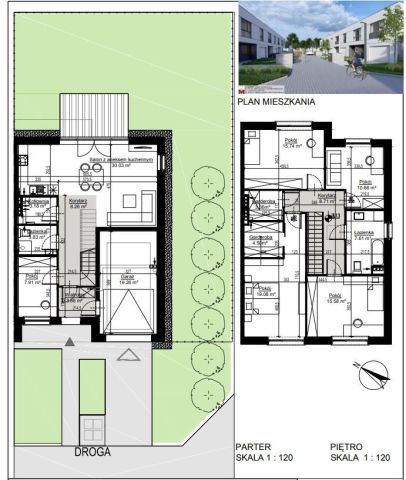 dom szeregowy, 6 pokoi Wrocław, ul. Turawska. Zdjęcie 2