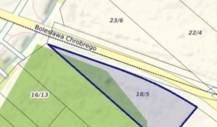 Działka budowlana Kobyłka, ul. Bolesława Chrobrego