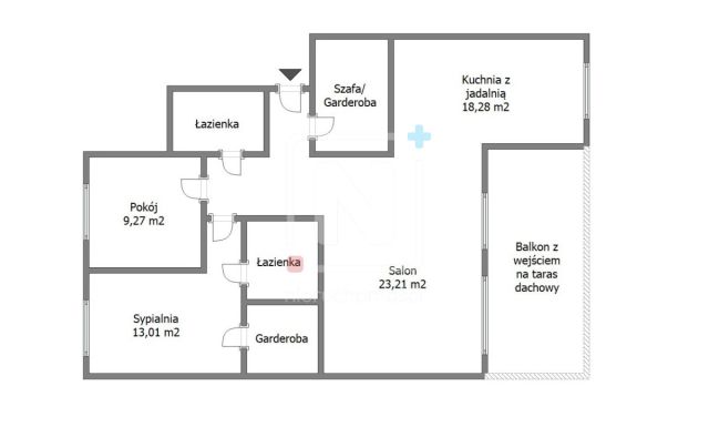 Mieszkanie 3-pokojowe Warszawa Ursynów, ul. Bokserska. Zdjęcie 10