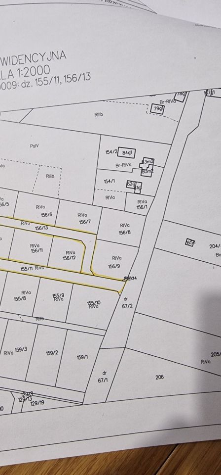 Działka budowlana Tągowie. Zdjęcie 1