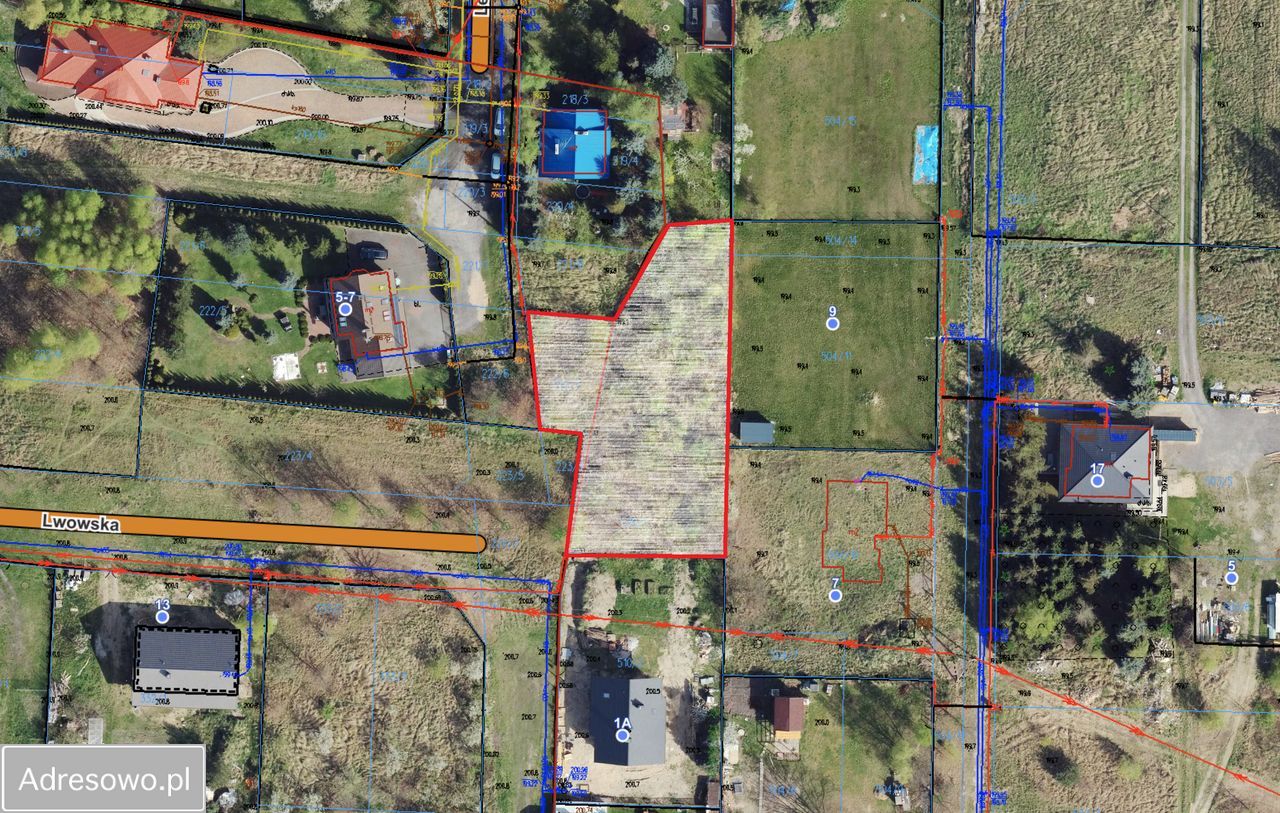 Działka budowlana Wola Zaradzyńska, ul. Leśna. Zdjęcie 1