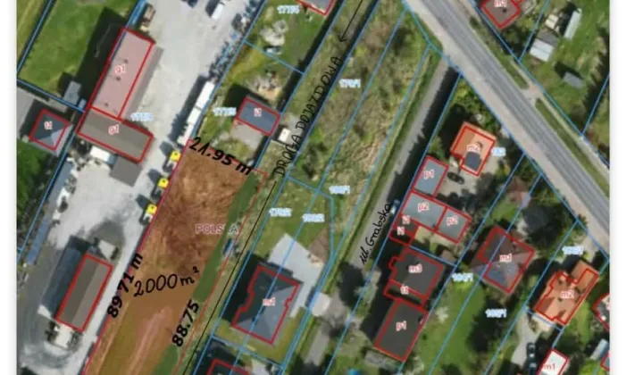 Działka budowlana Piotrków Trybunalski, ul. Zalesicka