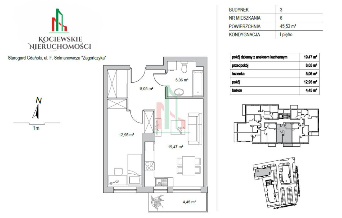 Mieszkanie 2-pokojowe Starogard Gdański. Zdjęcie 25