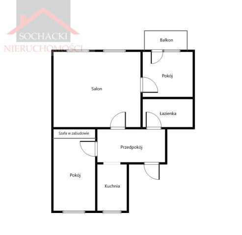 Mieszkanie 3-pokojowe Lubań, ul. Juliusza Słowackiego. Zdjęcie 11