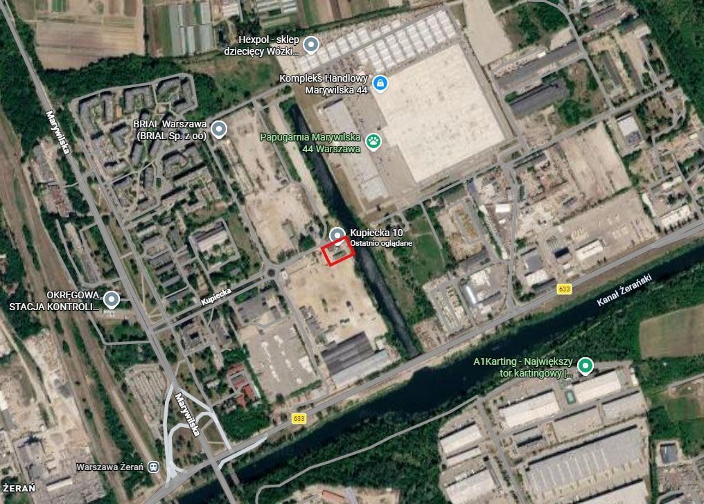 Działka inwestycyjna Warszawa Żerań, ul. Kupiecka. Zdjęcie 2