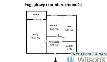 Mieszkanie 2-pokojowe Warszawa Targówek, ul. Krasiczyńska