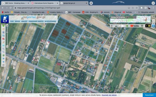 Działka budowlana Zagrody. Zdjęcie 1