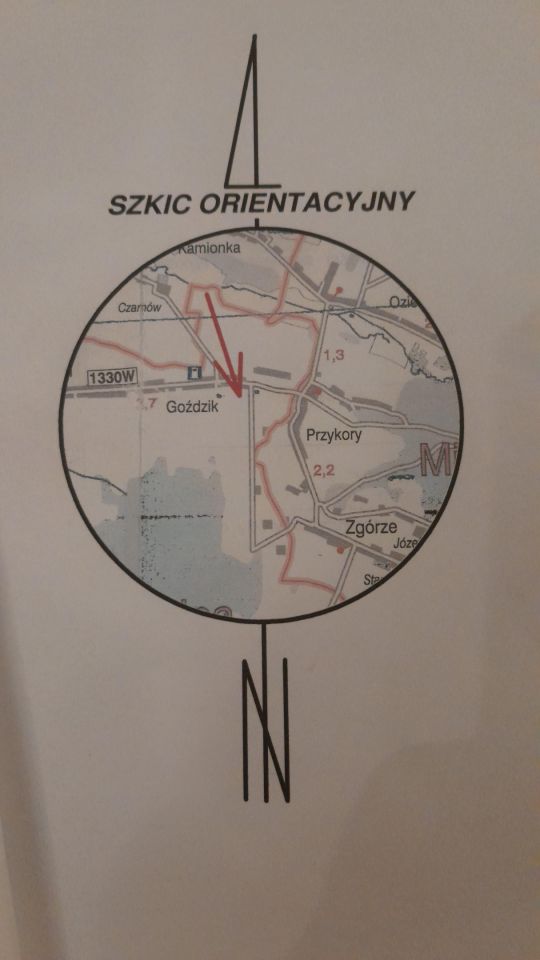 Działka rolna Goździk. Zdjęcie 2