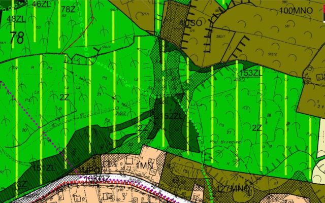 Działka rolno-budowlana Chorągwica Na Brzegu. Zdjęcie 2