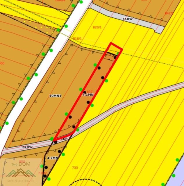 Działka budowlana Krzykawa. Zdjęcie 2