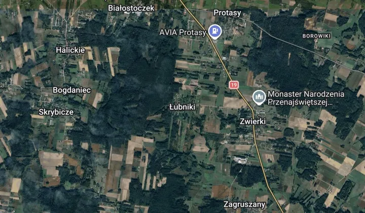 Działka budowlana Łubniki