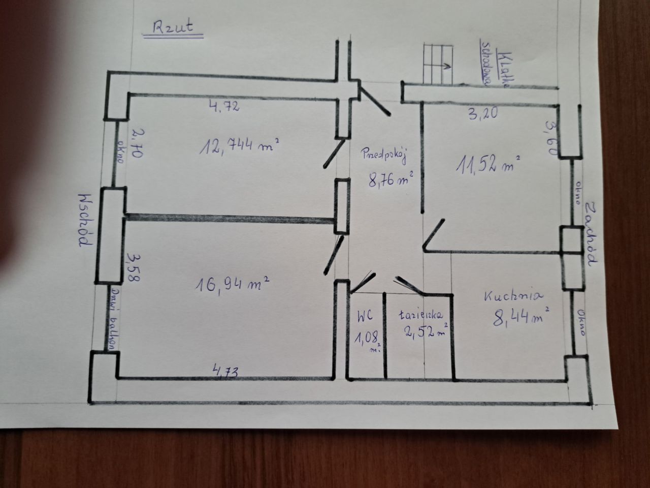 Mieszkanie 3-pokojowe Mława Centrum, ul. Grzebskiego. Zdjęcie 20