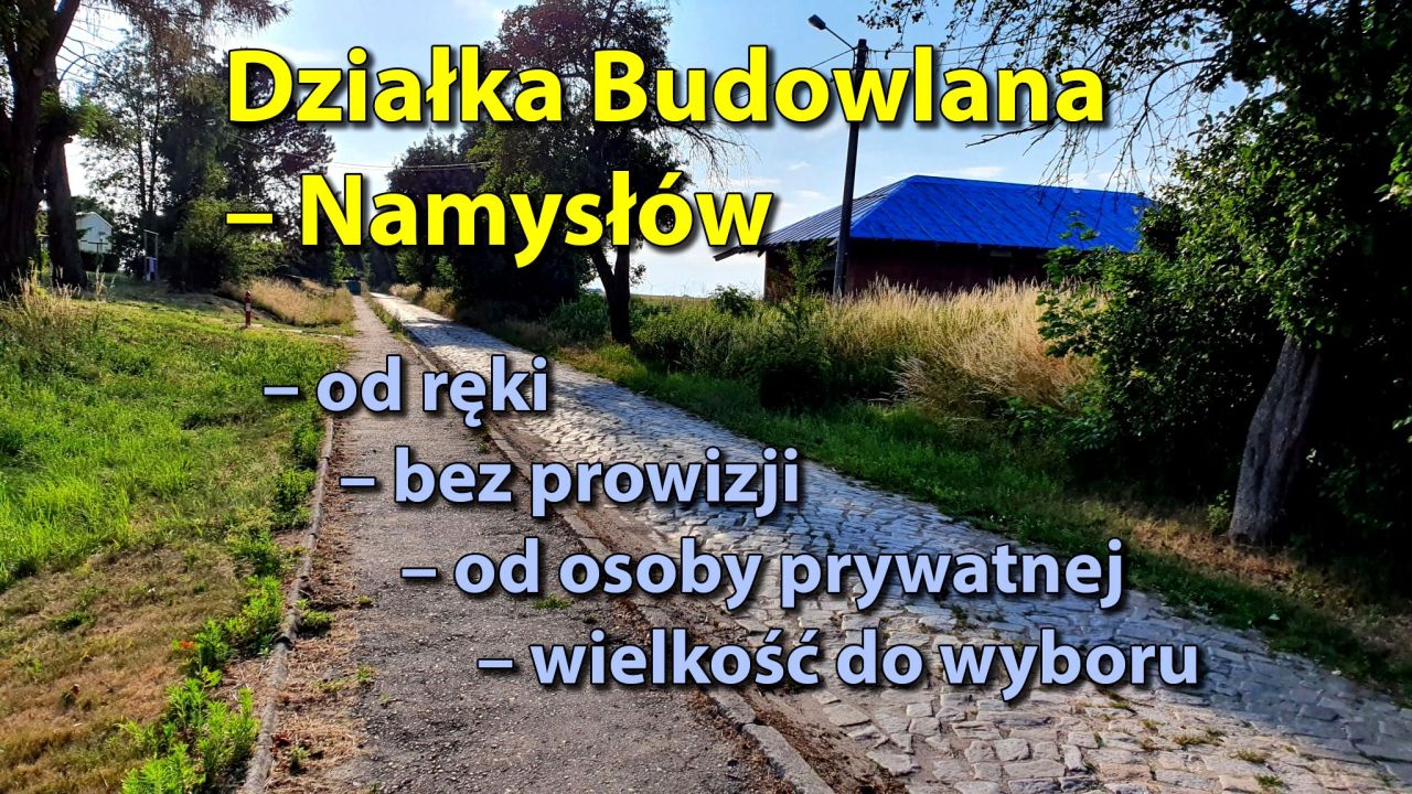 Działka budowlana Objazda. Zdjęcie 2