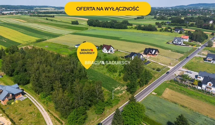 Działka inwestycyjna Cholerzyn