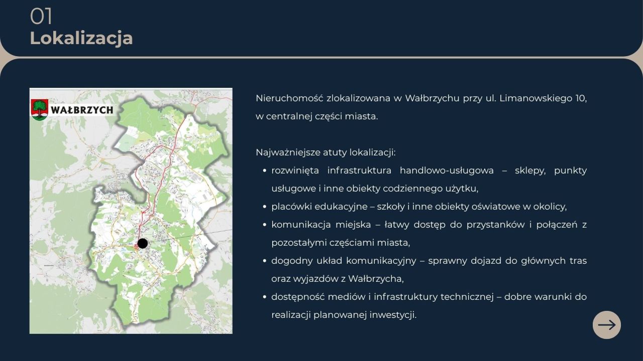 Działka inwestycyjna Wałbrzych Śródmieście, ul. Bolesława Limanowskiego. Zdjęcie 4