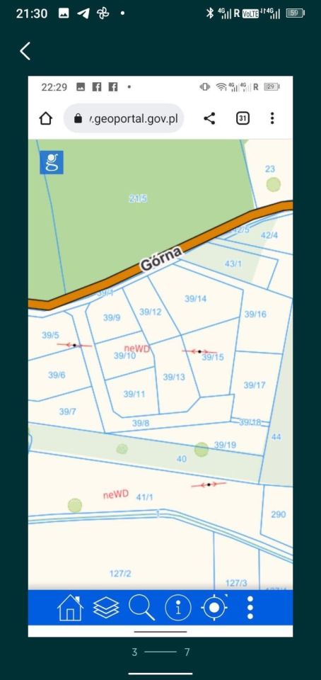 Działka budowlana Dębno, ul. Górna. Zdjęcie 2