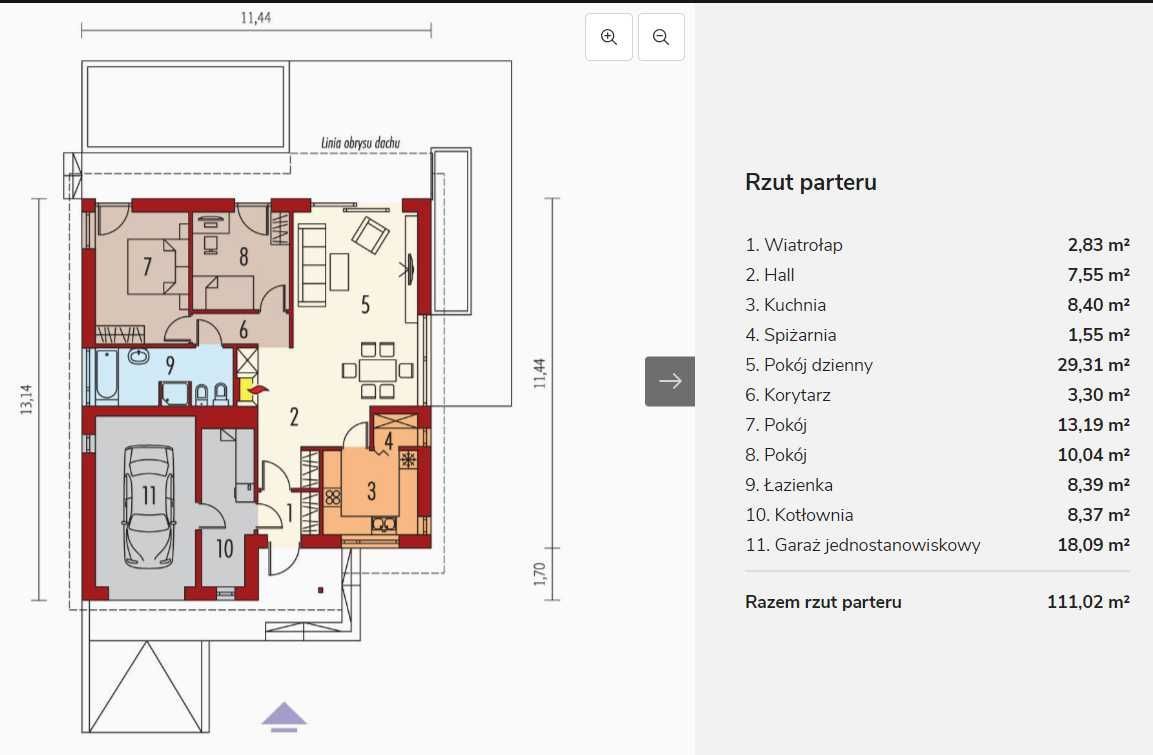 Działka budowlana Kopanina, ul. Krzemowa. Zdjęcie 8