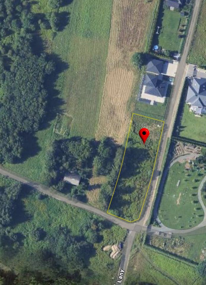 Działka budowlana Tyczyn Łany, ul. Łany. Zdjęcie 2