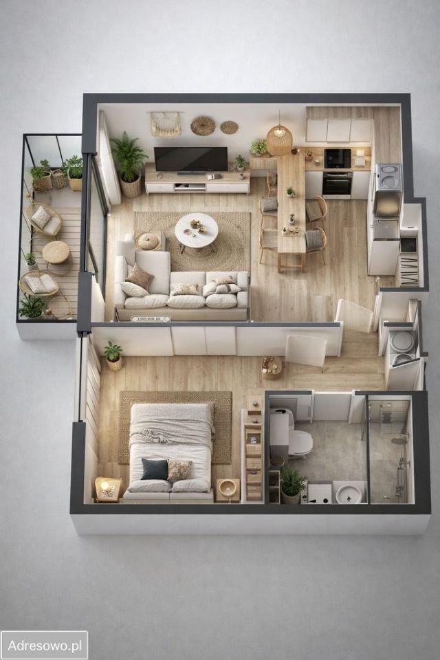 Mieszkanie 2-pokojowe Warszawa Mokotów, ul. Antoniewska. Zdjęcie 3