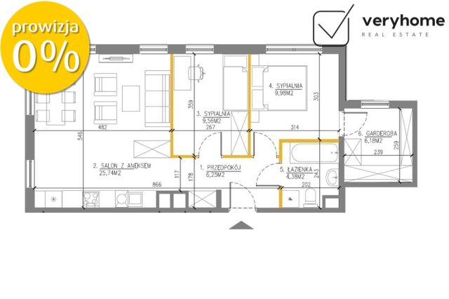 Mieszkanie 3-pokojowe Kraków Prądnik Biały, ul. Zygmunta Glogera. Zdjęcie 12