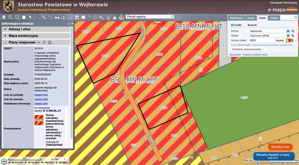 Działka budowlana Zbychowo. Zdjęcie 14