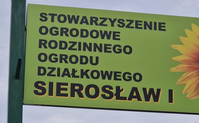 Działka rod Sierosław, ul. Leśna. Zdjęcie 1
