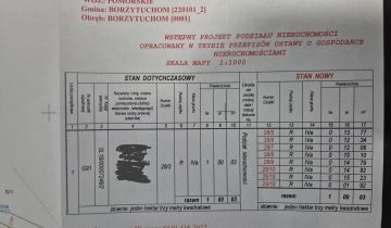 Działka rolno-budowlana Borzytuchom