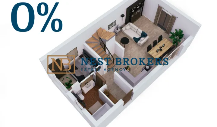 dom wolnostojący, 5 pokoi Tropiszów